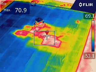 Infrared roof scan 1