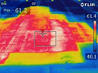 Infrared roof scan 2