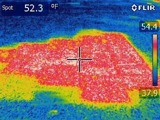 Infrared roof scan 4