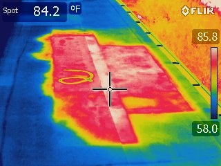 Infrared roof scan 6