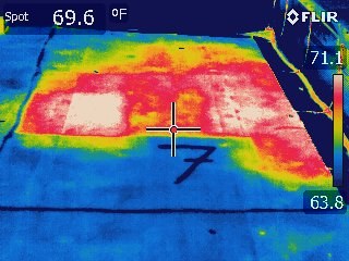 Infrared roof scan 7
